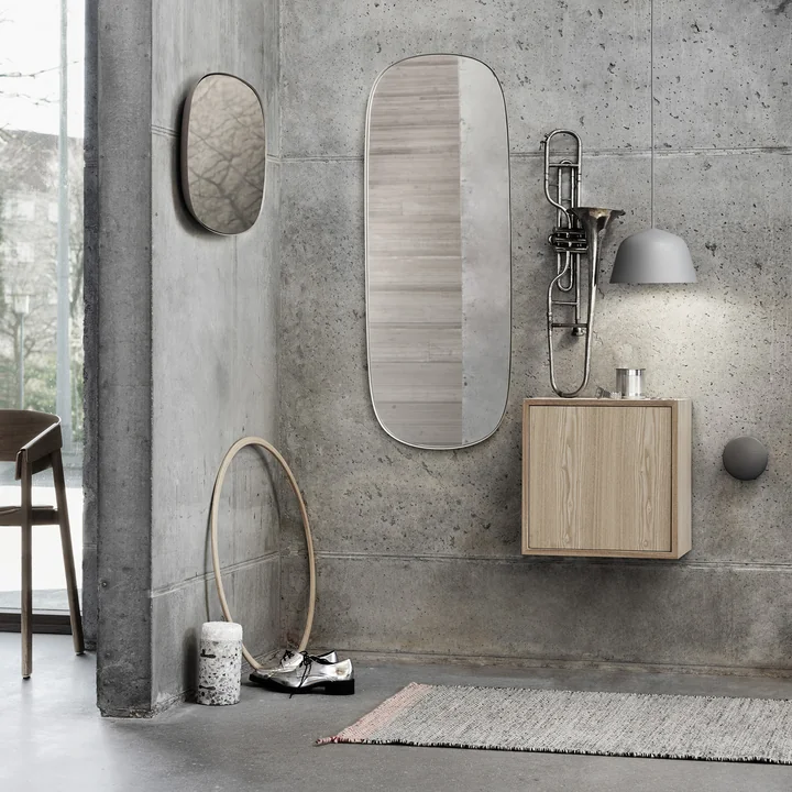 Muuto - Ply Rug 85 x 140 cm, dunkelgrau