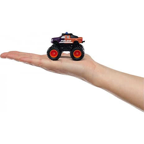 Majorette monstertruck m. farveændring 7,5 cm – flere varianter - assorteret