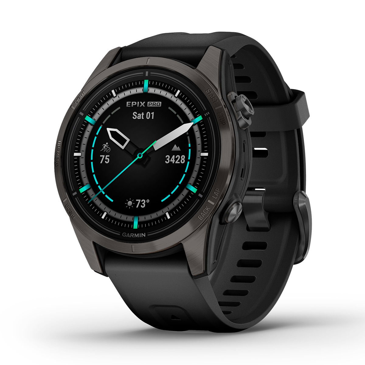 Garmin Epix 2 Pro Sapphire - Black, 42 mm