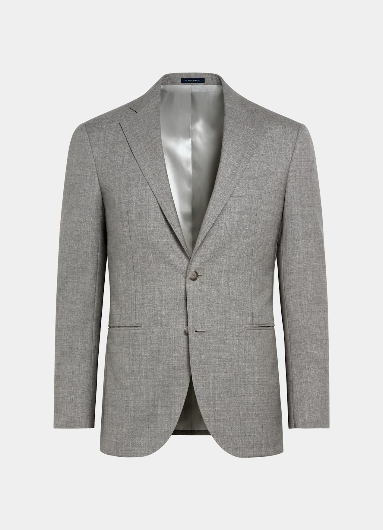 Costume Perennial Lazio coupe Tailored gris clair