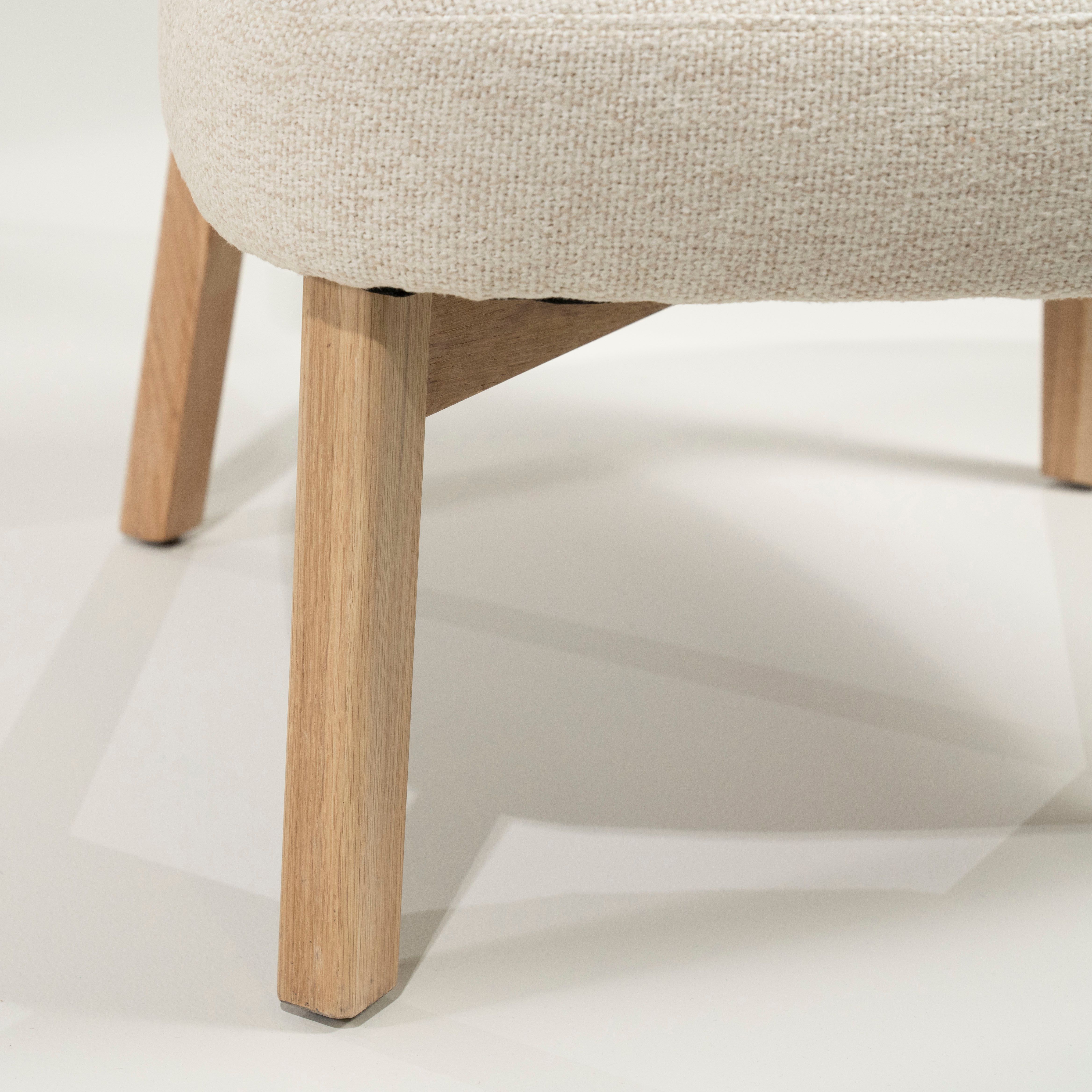 Fauteuil 96294 beige Mikky B61 x D72.5 x H72 cm