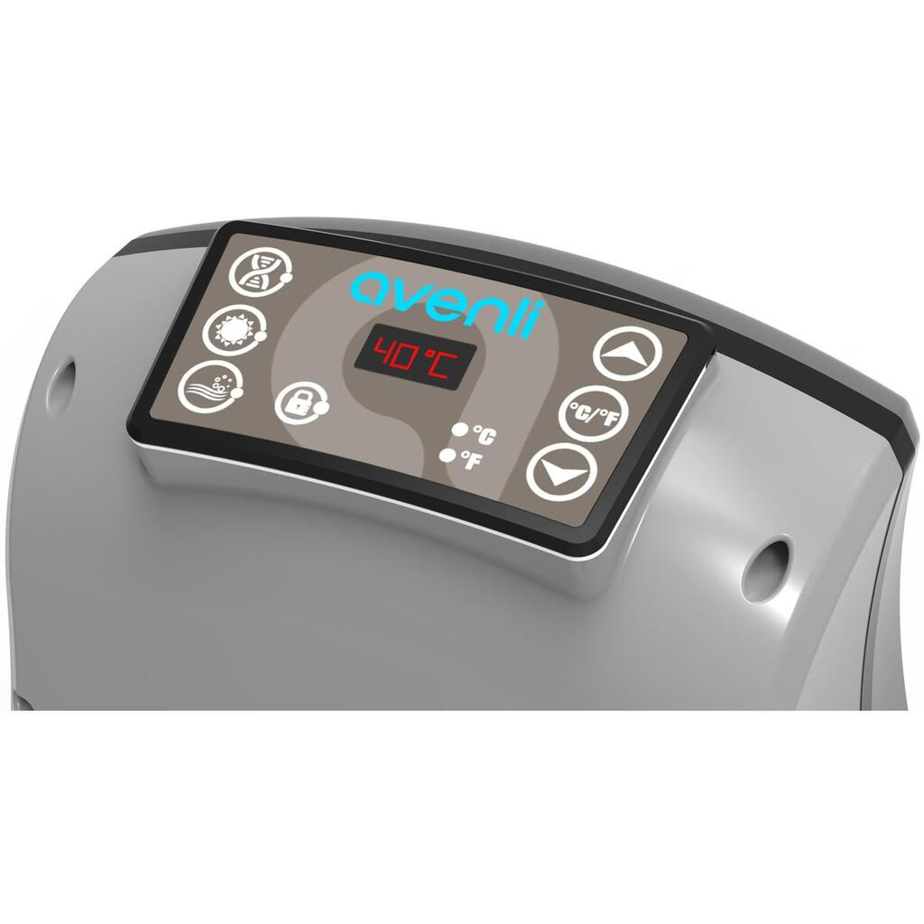 (Ø175cm) 800L NICE Aufblasbarer Whirlpool Jacuzzi Spa Becken Sprudelbad mit Rattan Optik - Braun