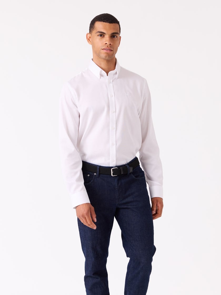 Peretti skjorte Bright White