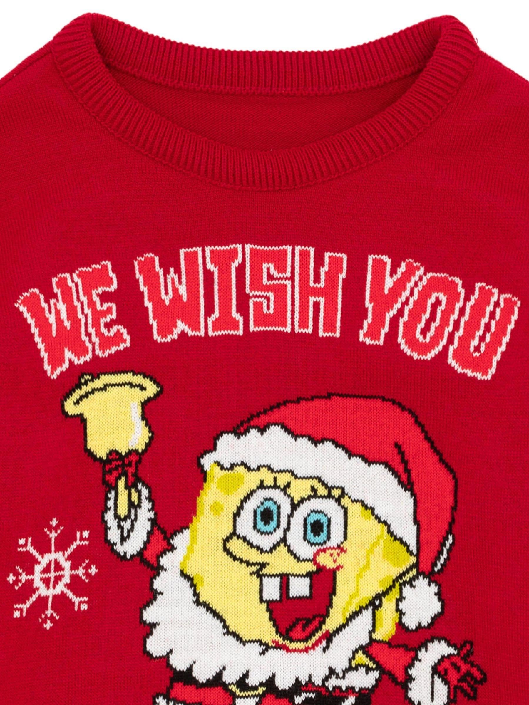 Vanilla Underground Sponge Bob Square Pants kersttrui