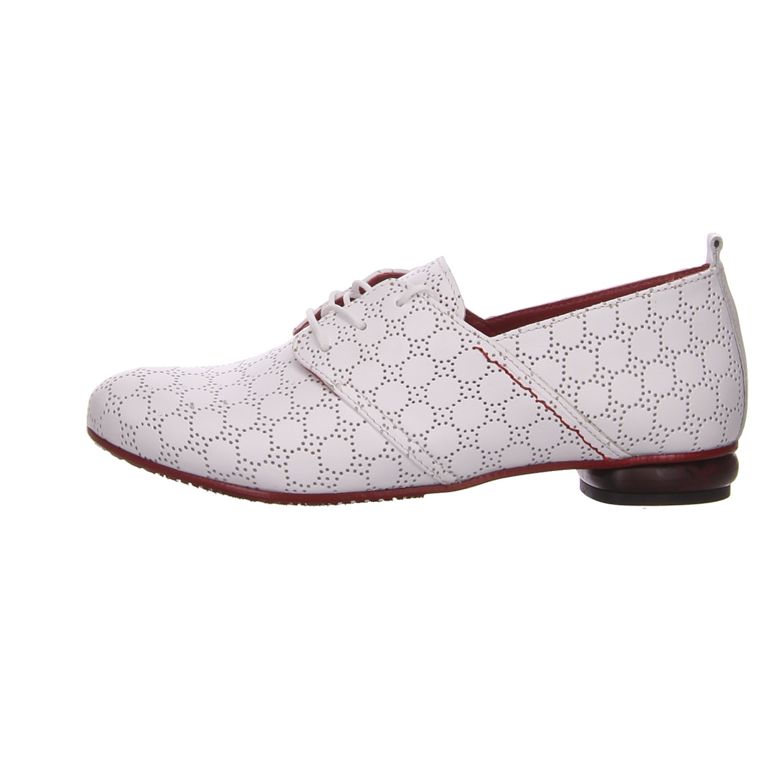 Simen Schnürschuh weiß weiss/weiss kombi