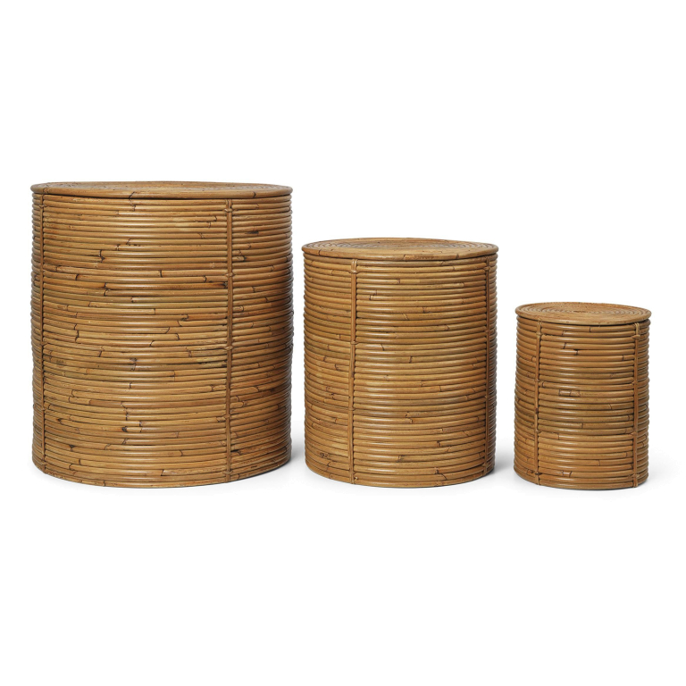 Ferm Living Column opbergmand set van 3