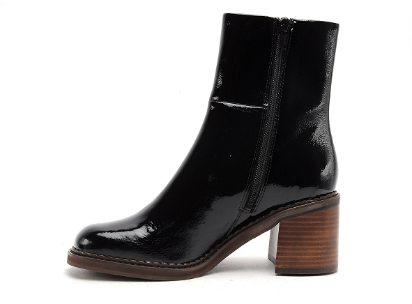 Mamzelle boots bottine talons femme rebabi noir