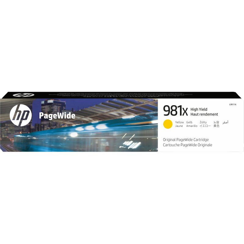 HP 981X cartouche PageWide Jaune grande capacité authentique
