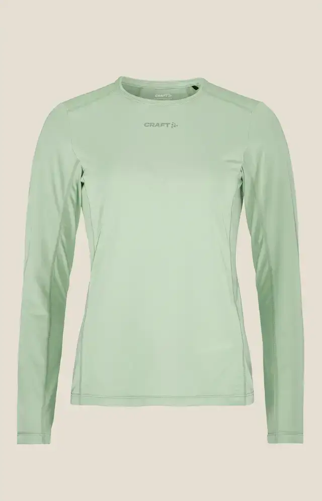 Craft ADV Essence 2 Hardloopshirt Lange Mouwen Groen/Blauw Dames