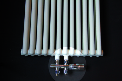 Best Design Universele luxe radiator aansluitset midden onder recht