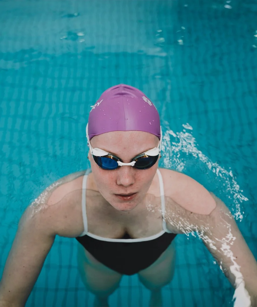 Watery badehætte (fra 10 år) - Signature - Violet