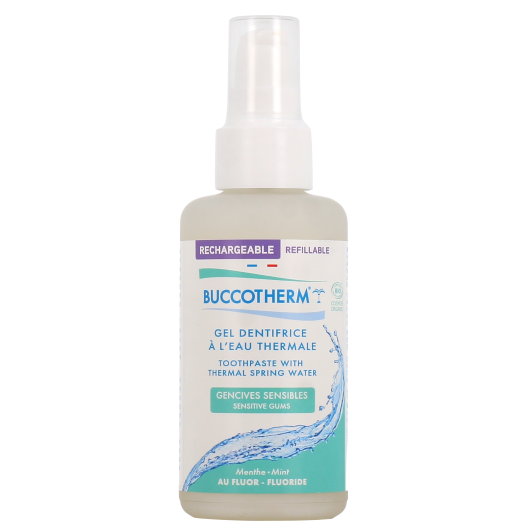 Buccotherm dentifrice bio à l'eau thermale - Gencives sensibles
