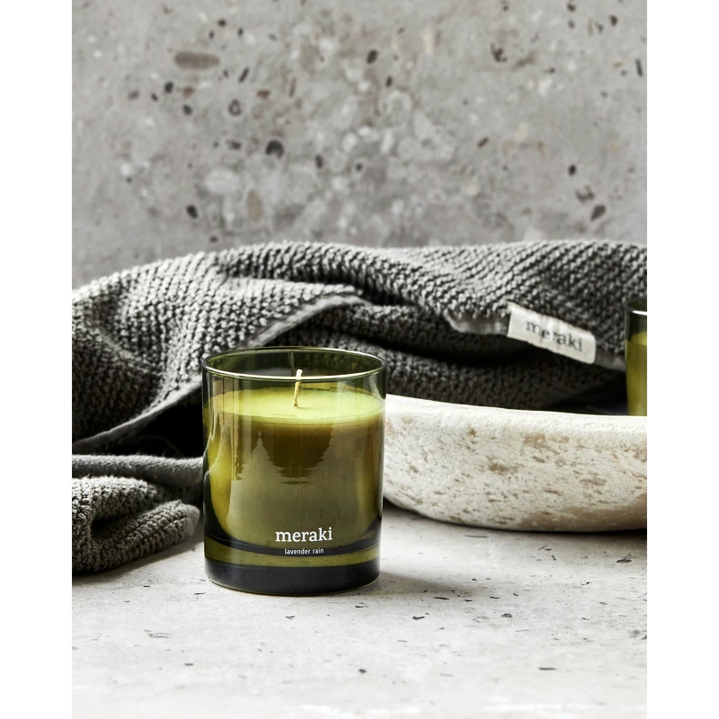 Meraki Scented Candle 200 gr. - Lavender Rain