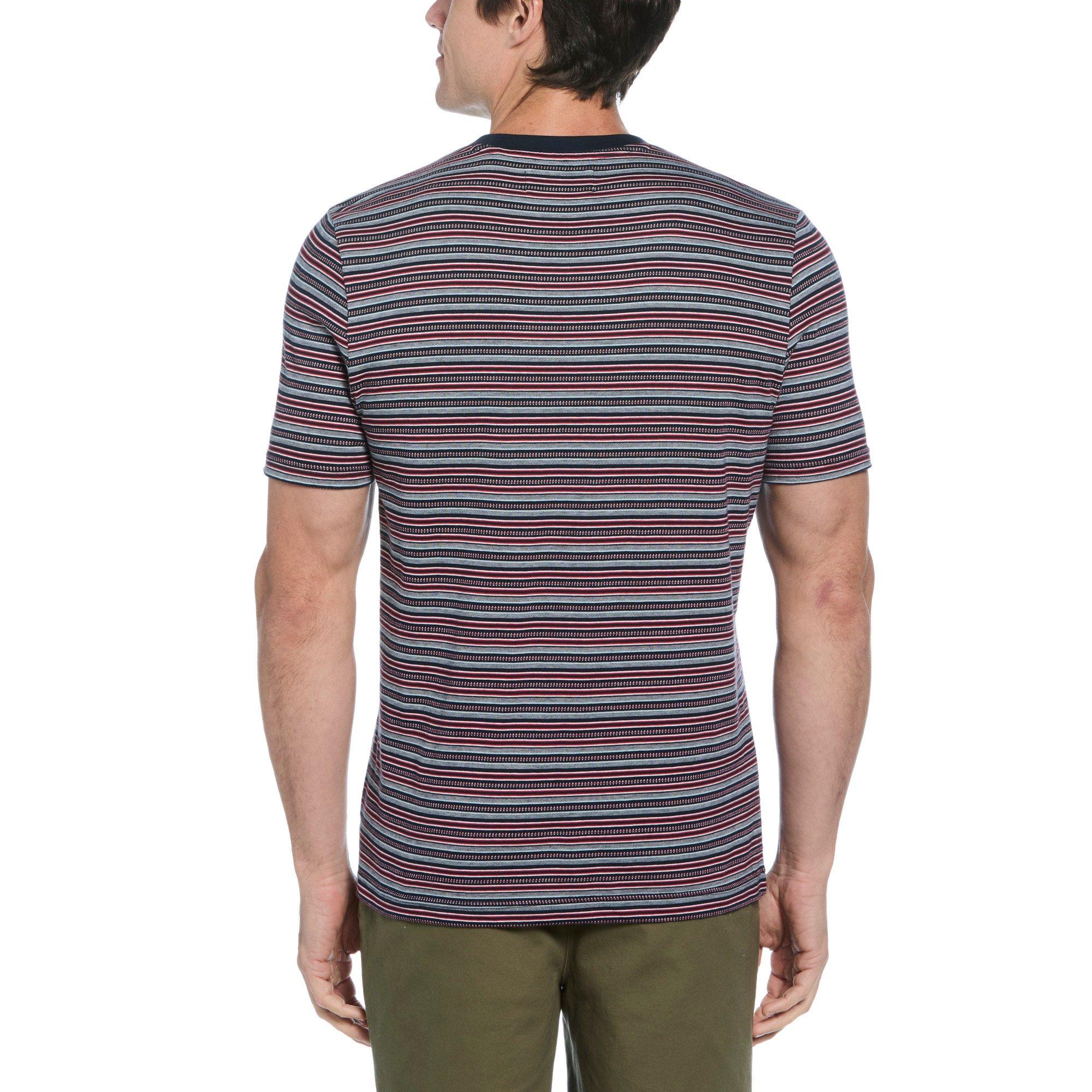 Original Penguin OP Striped T-Shirt Mens