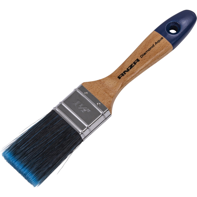 Anza Diamond Aqua platte kwast acryl 1,5