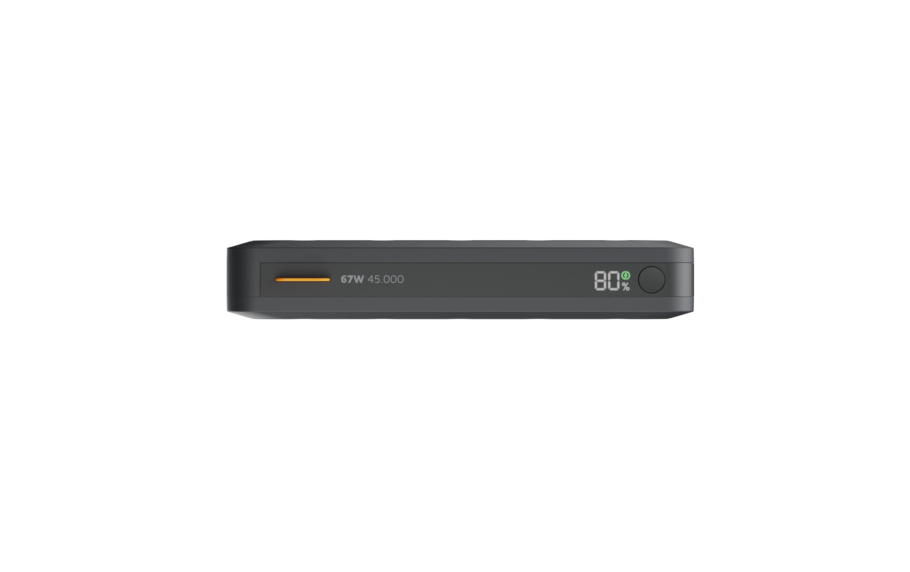 Powerbank Fuel Series 5 FS5451 45000 mAh, Schwarz2x USB-C, 1x USB-A Fuel Series Midnight Black