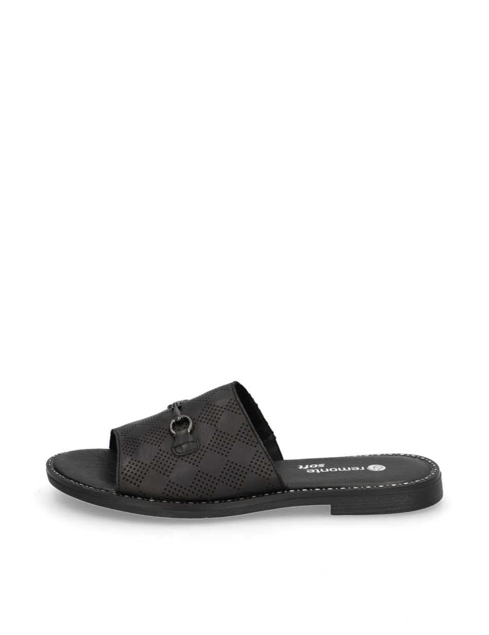 Glattleder Pantoffel