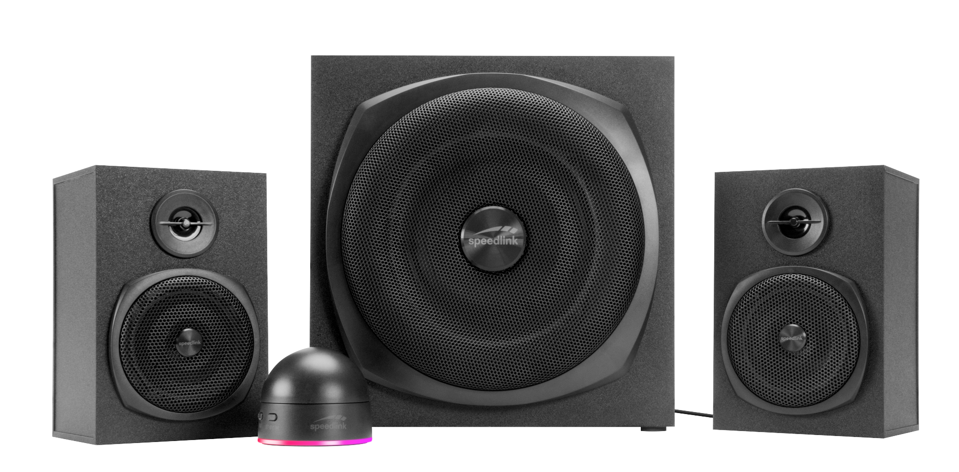 Speedlink - GRAVITY LT 2.1 Subwoofer System, black