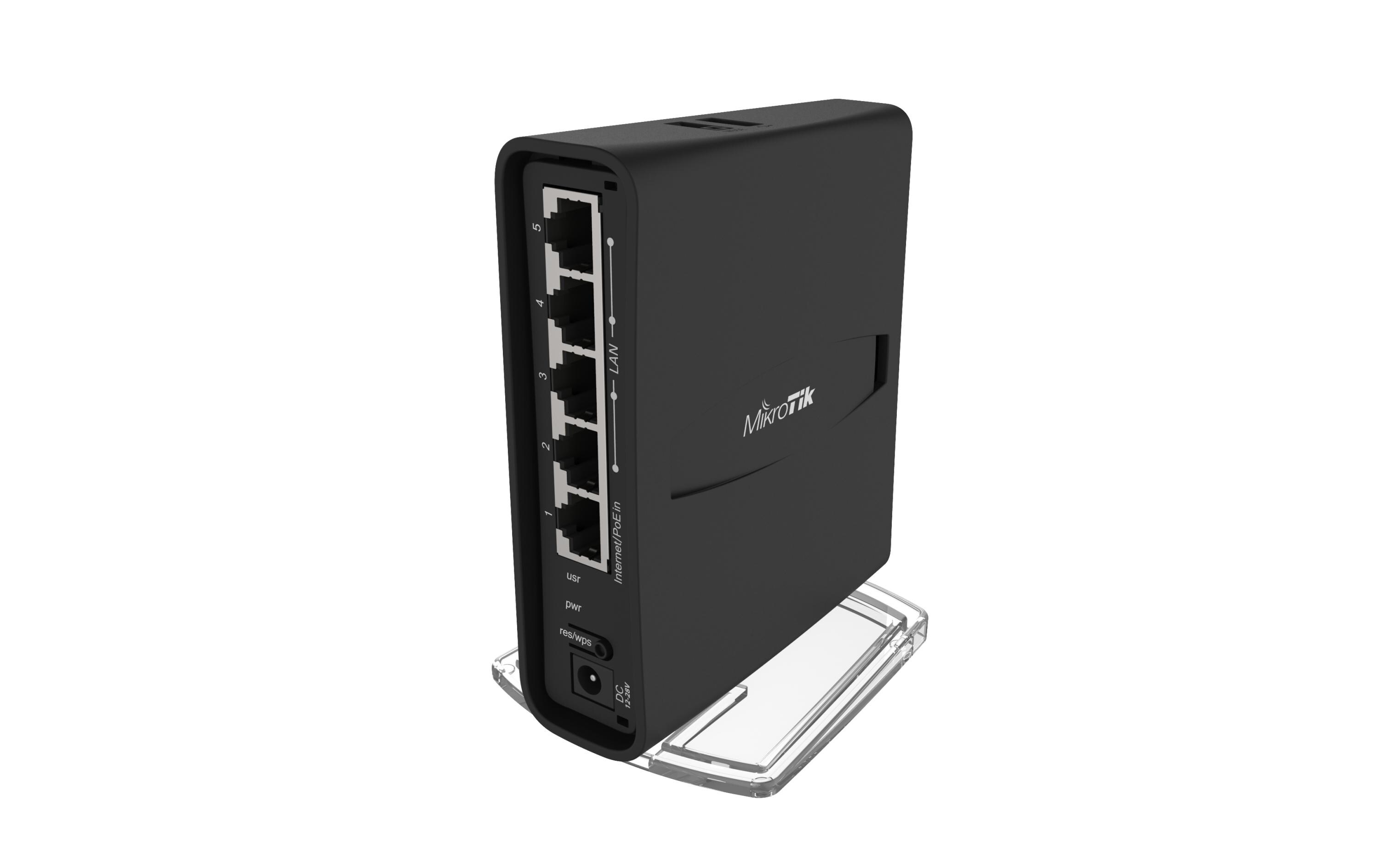 Access Point RBD52G-5HacD2HnD-TC, hAP ac2Dualband-Access Point für den Heimgebrauch
