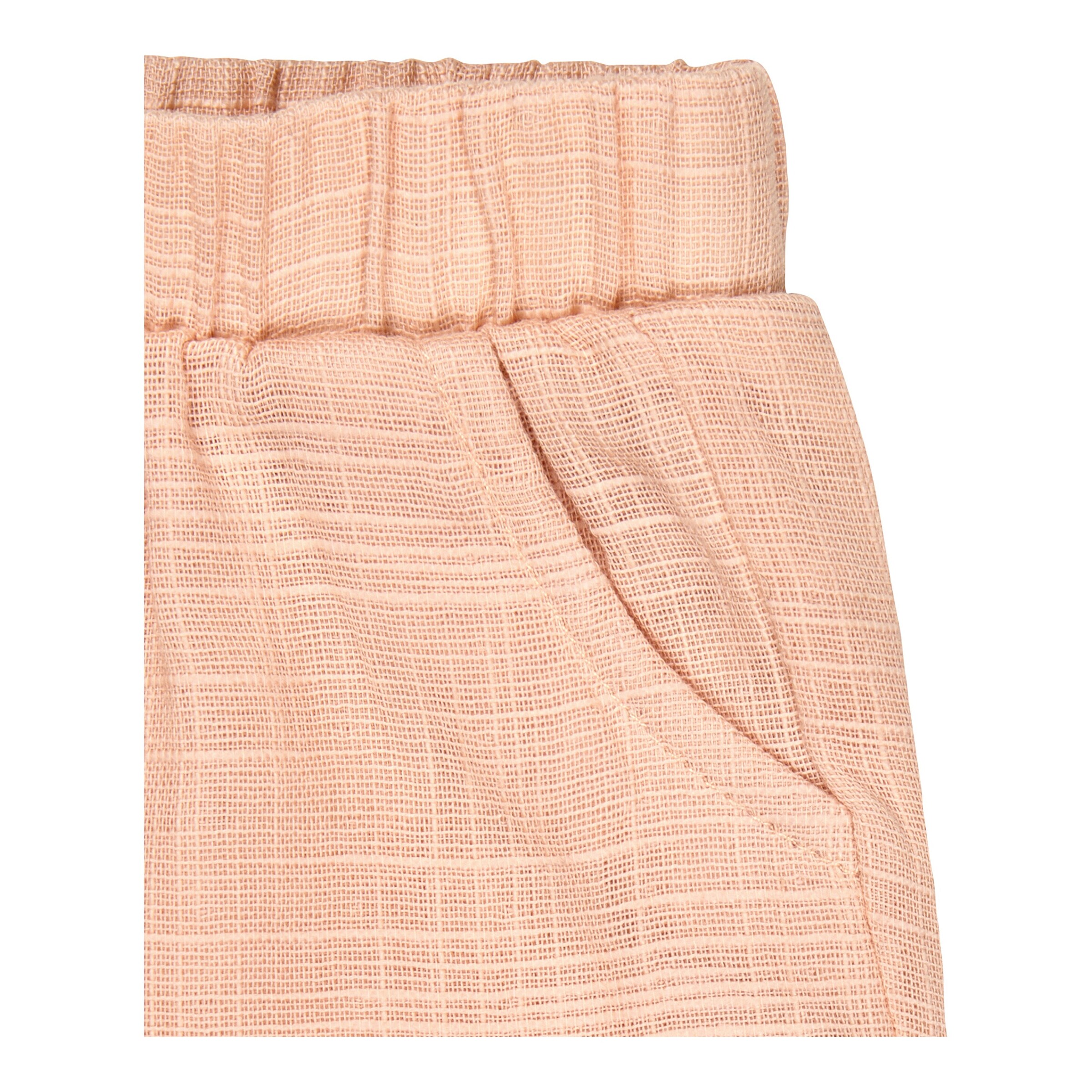 Sterntaler Shorts Leinenoptik apricot