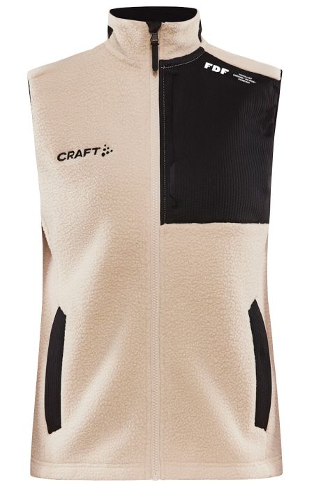 ADV Explore Pile Fleece Vest m/Logo Women