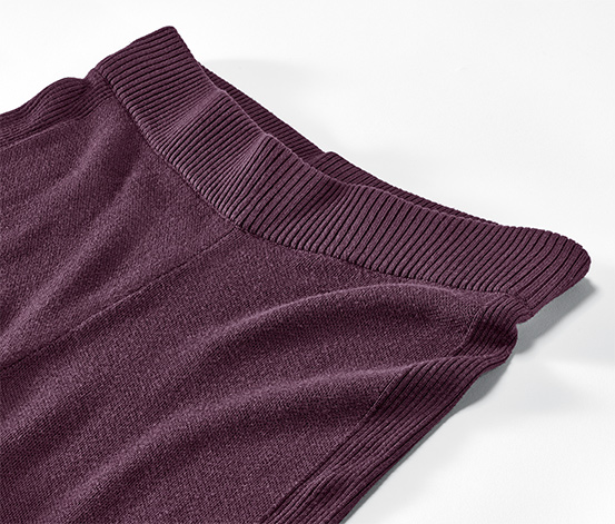 Lounge-Hose aus Strick