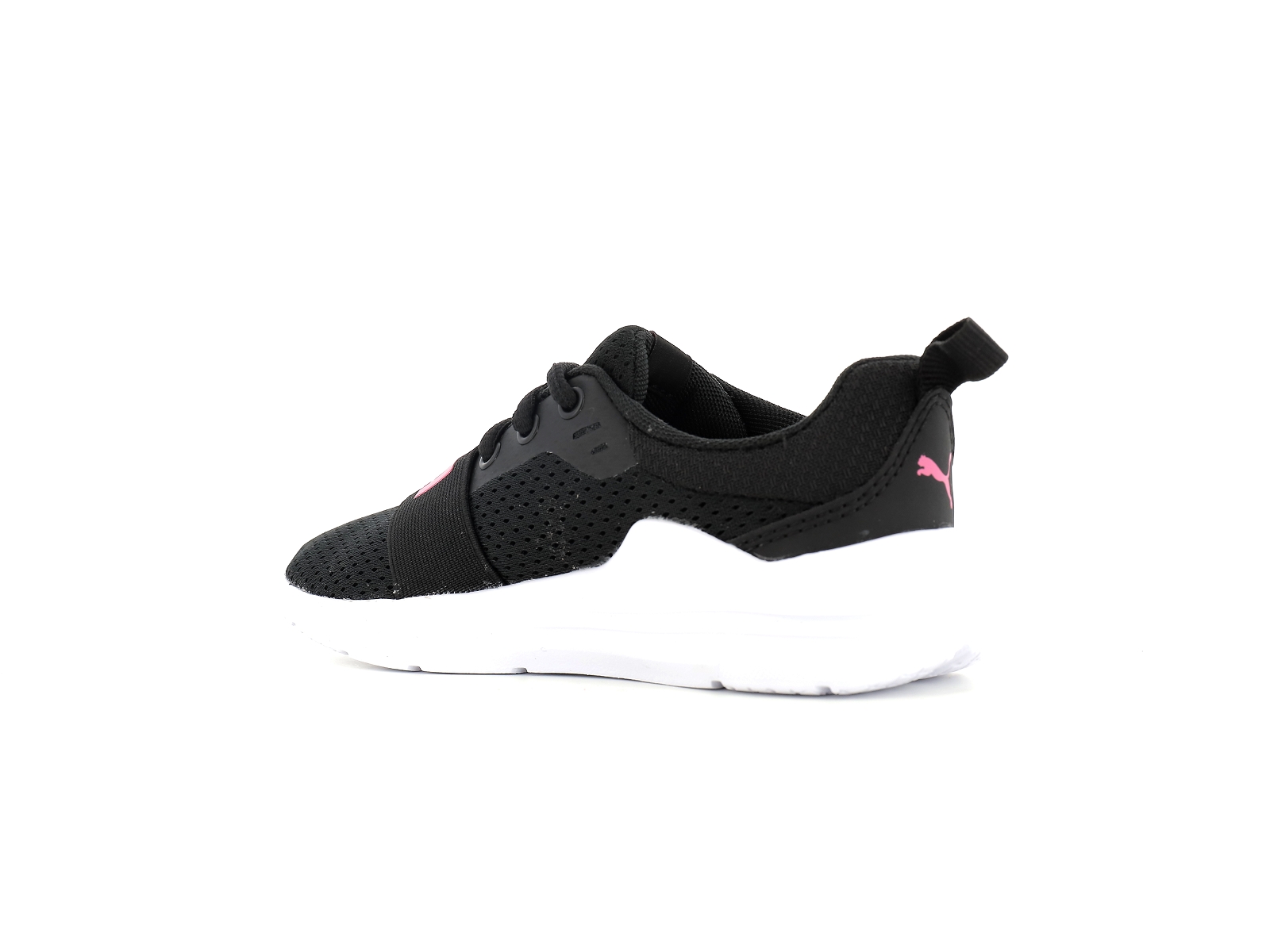 Puma-374216 Matières combinées Noir Rose