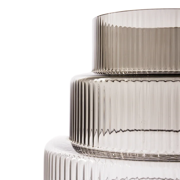 Pols Potten - Steps Vase S, dunkles lila