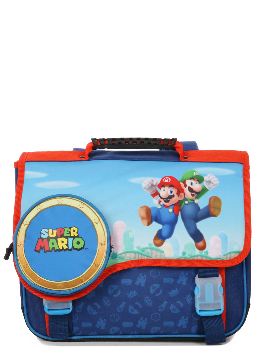 Cartable Super Mario Etoile d'Or 38 cm