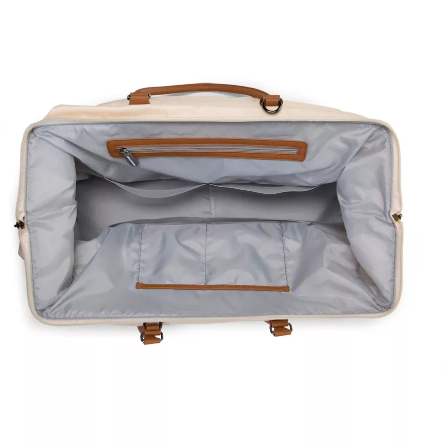 CHILDHOME Mommy Bag Groß Altweiß