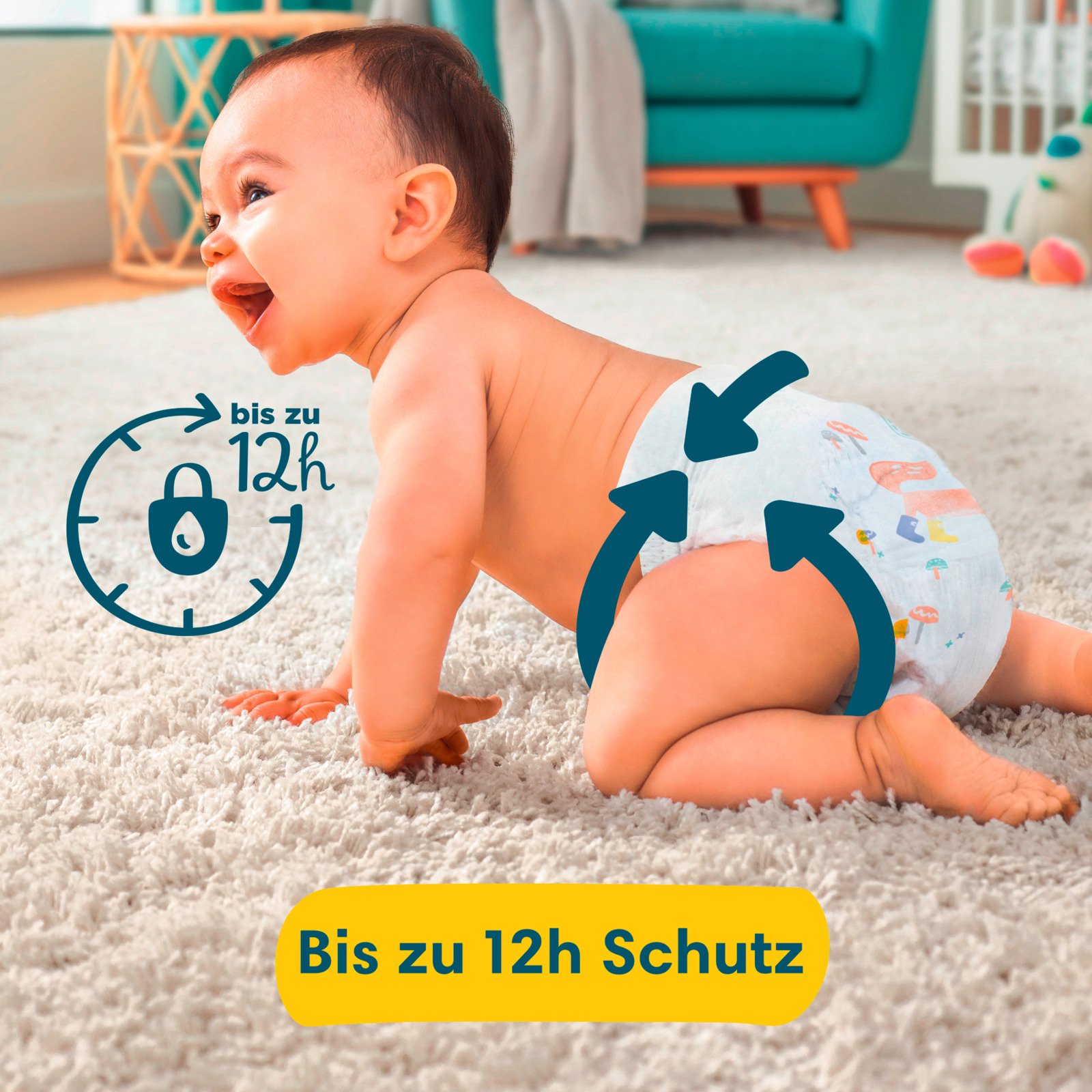 Pampers Premium Protection Grösse 2 Monatsbox 240 Windeln