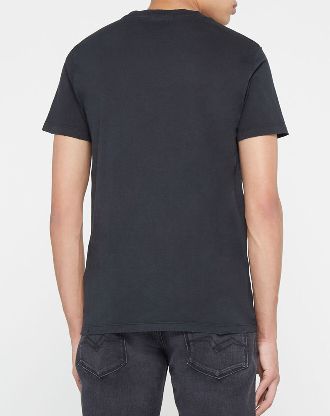 Replay T-Shirt box logo noir