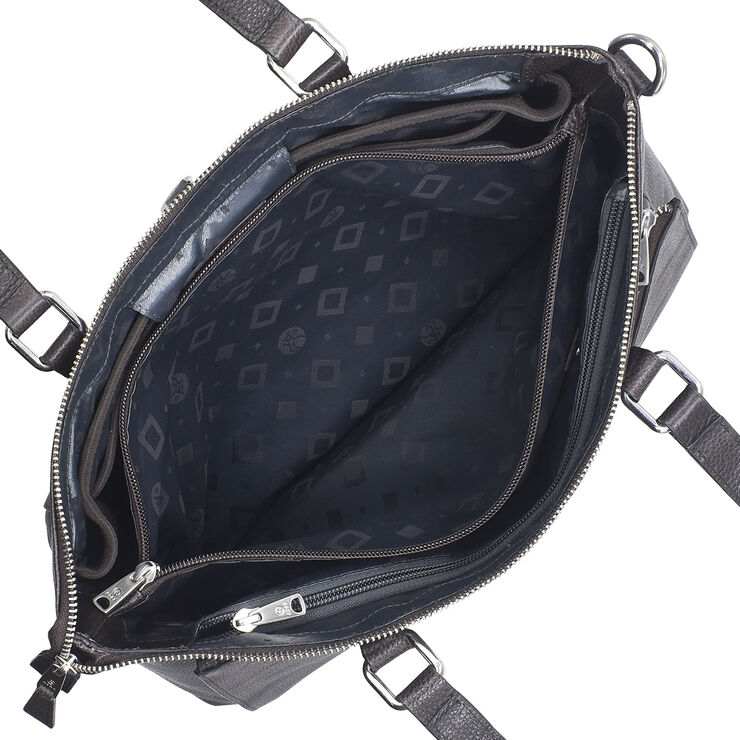 ADAX Napoli working bag Malia 14 Mørkebrun