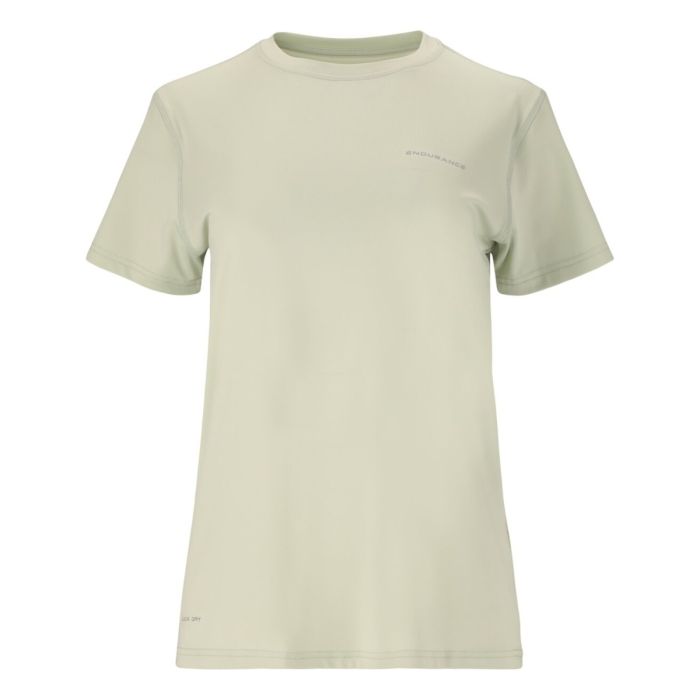 Endurance Dame T-shirts Yonan Performance S/S Tee Grøn