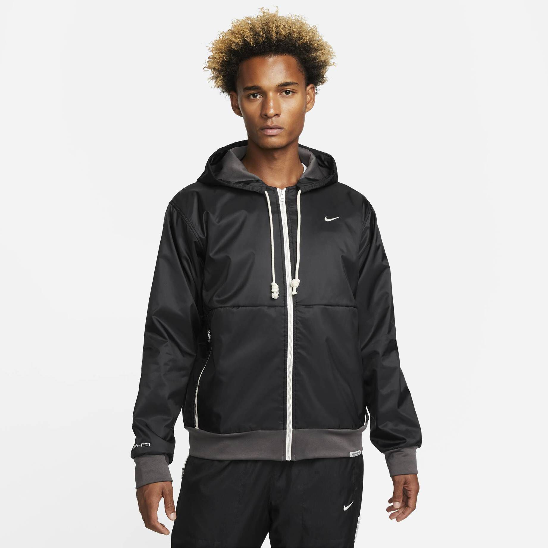 Nike| Herren Fußballjacke THERMA-FIT STANDART ISSUE Oversized Fit