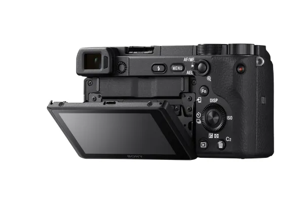 Sony a6400 ILCE-6400L - Digitalkamera - spejlløst - 24.2 MP - APS-C - 4K / 30 fps - 3x optisk zoom 16-50 mm objektiv - Wi-Fi, NFC, Bluetooth - sort