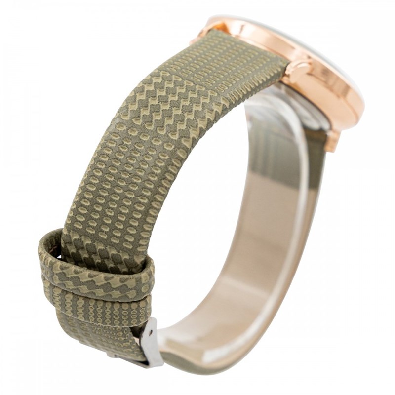 Montre Femme CHTIME bracelet Cuir Vert