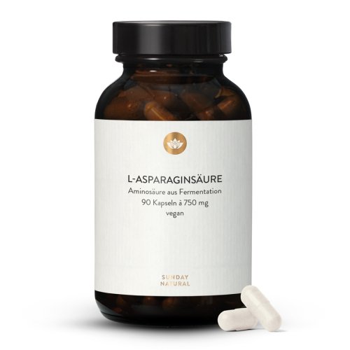Sunday Natural Products  L-Asparaginsäure 750 mgKapseln