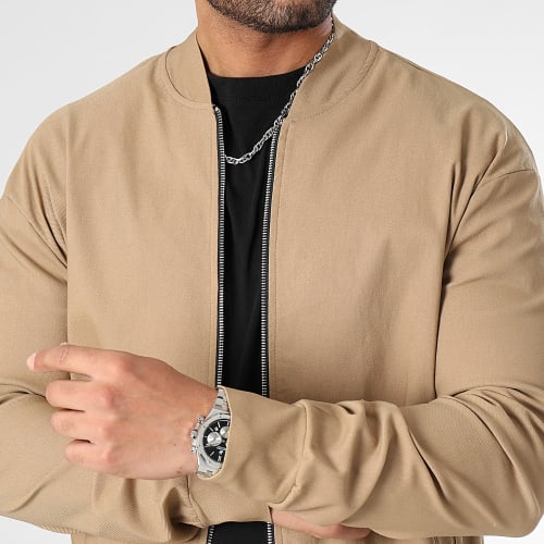 Lot Veste Zippée Et Pantalon Chino 1070521 Beige