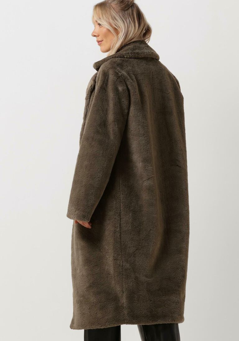 GIACOMO THE JACKET taupe giacomo the jacket faux fur jas 6610560