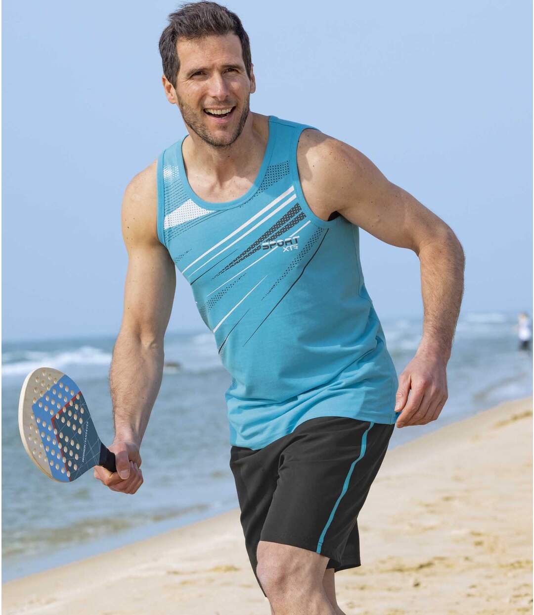 Lot de 2 Shorts Microfibre Sport