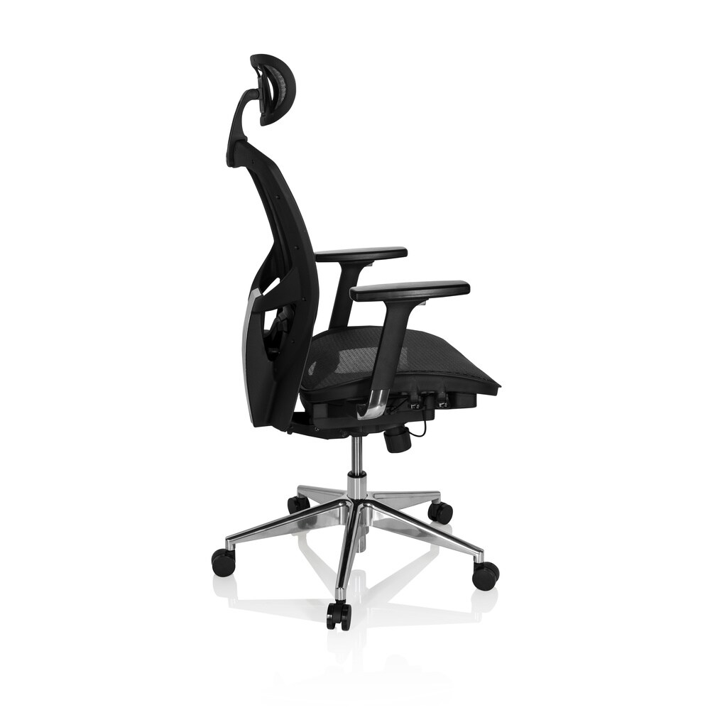 High End Bürostuhl VENUS ONE Netzstoff mit Armlehnen hjh OFFICE