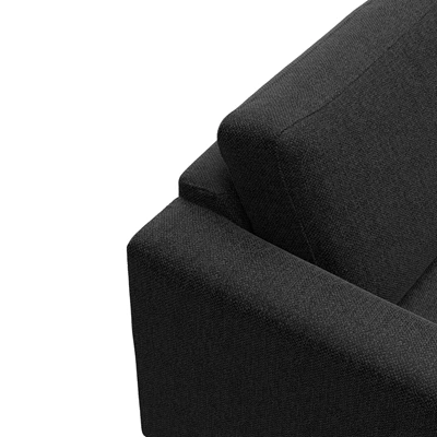 Cleveland højrevendt sofa med pufafslutning