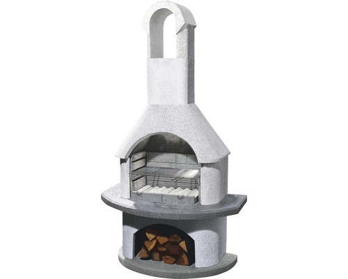 Buschbeck Valenzia Grillhaard 65 x 34 x 203 cm Wit