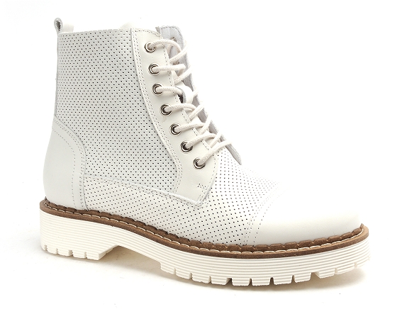 Goodstep boots bottine plates femme 3043 blanc