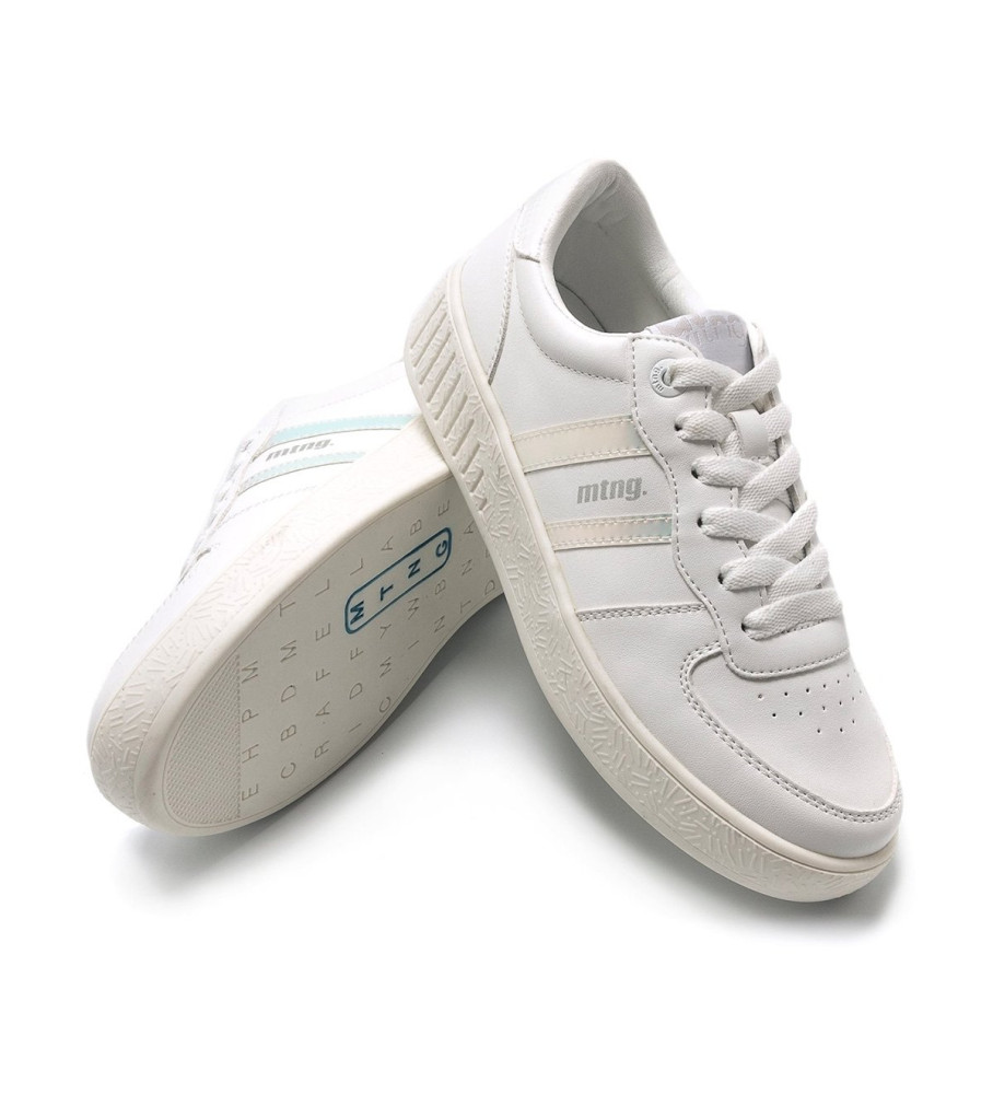 Tênis Mustang Delta Branco - Salto Anabela de 4,5 cm -