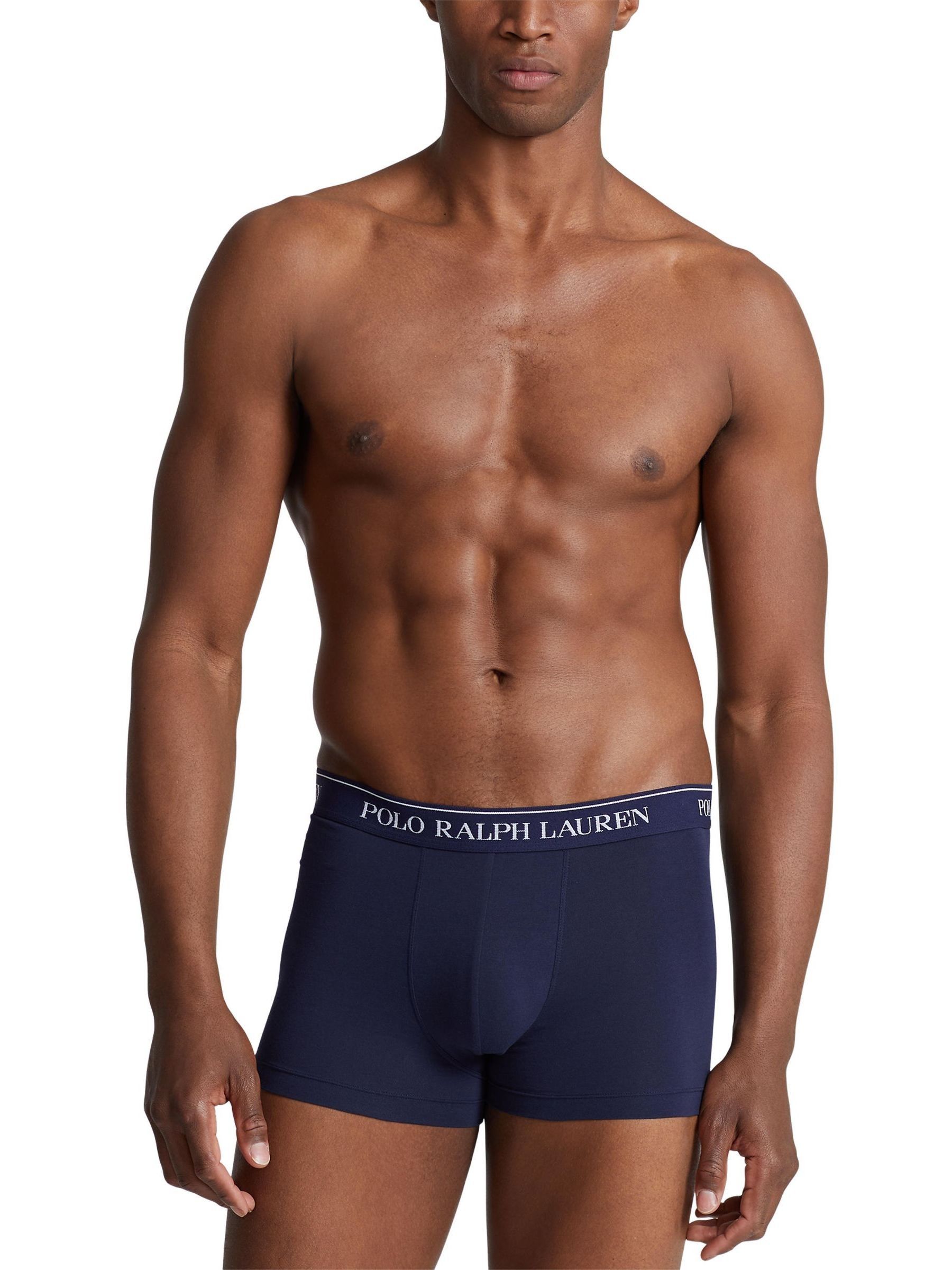Rood/ grijs/ blauw - Polo Ralph Lauren Classic Stretch Boxers 5 Pack