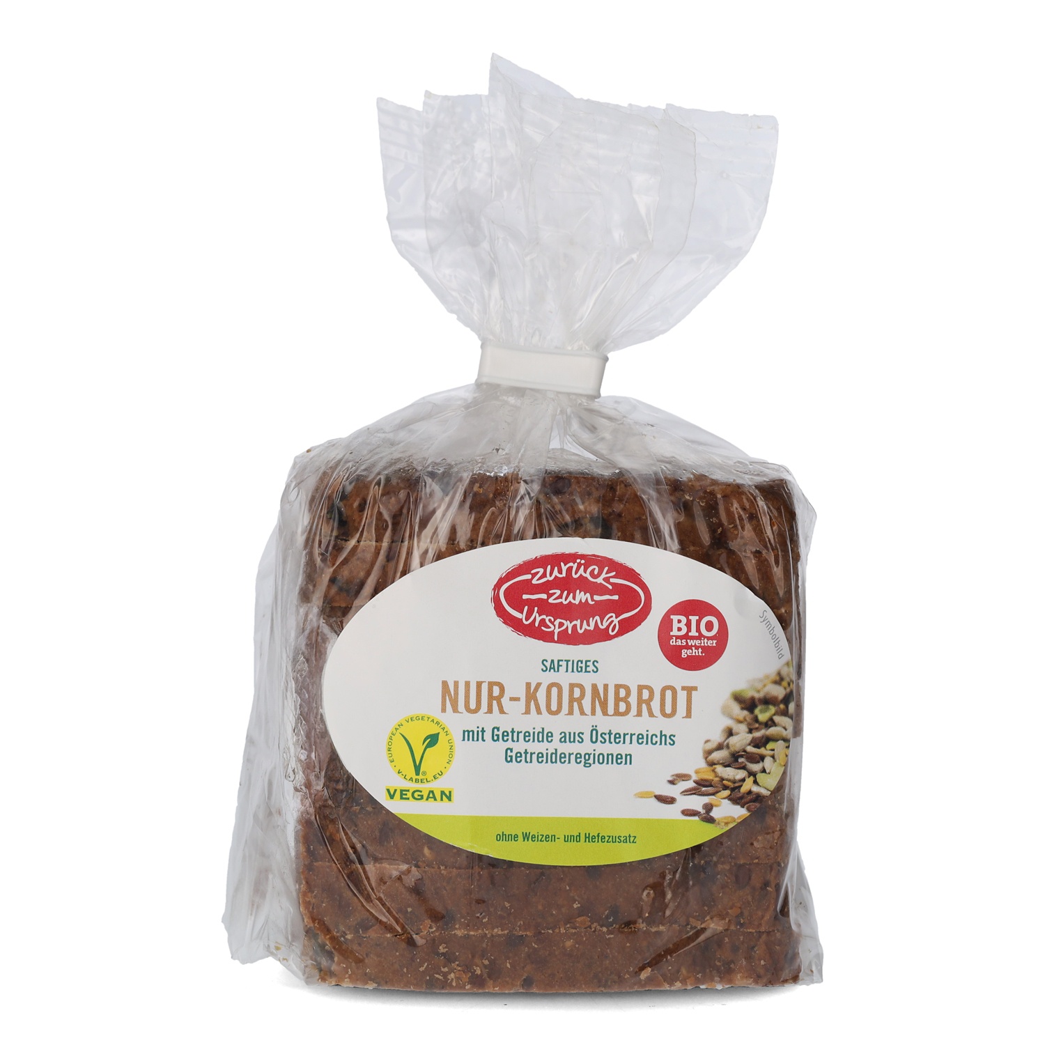 ZURÜCK ZUM URSPRUNG BIO-Nur-Kornbrot geschnitten 350 g