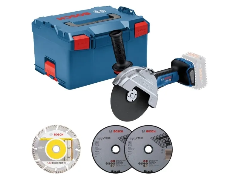 Bosch VINKELSLIBER GWS 18V-180 P SOLO L-BOXX - SOLO
