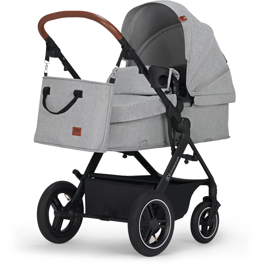Kinderkraft Kinderwagen B Tour 3 in 1 Mink Pro Light Grey